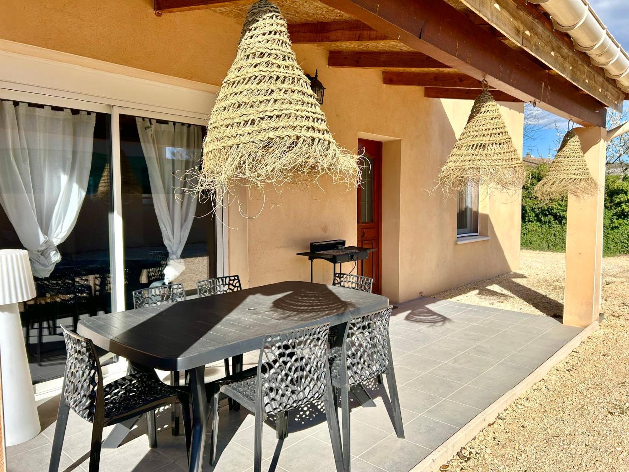 Maison Piscine & Spa Vallon Pont D'Arc Bagian luar foto